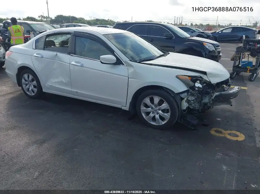 1HGCP36888A076516 2008 Honda Accord 3.5 Ex-L