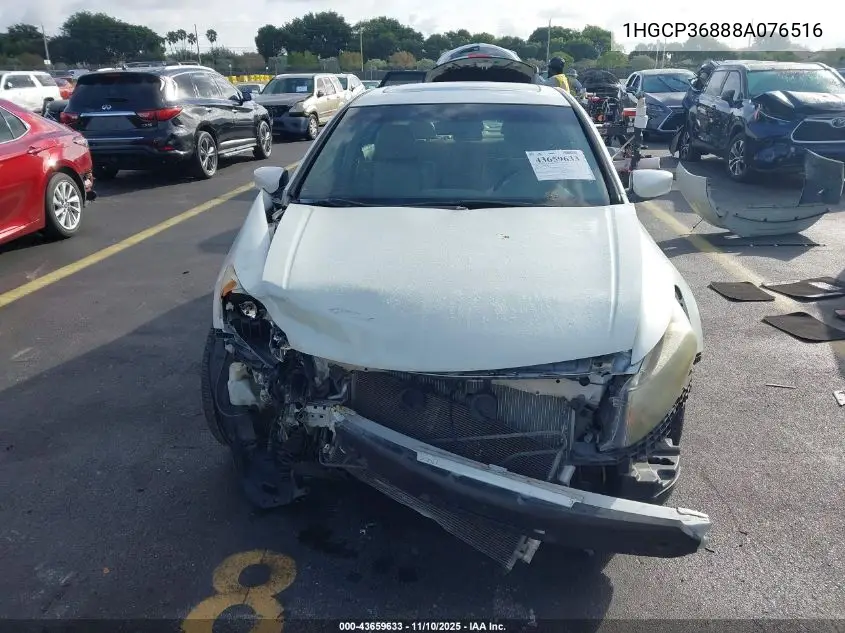 1HGCP36888A076516 2008 Honda Accord 3.5 Ex-L
