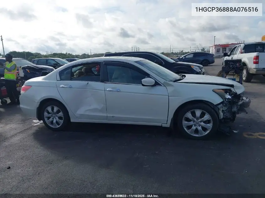 1HGCP36888A076516 2008 Honda Accord 3.5 Ex-L