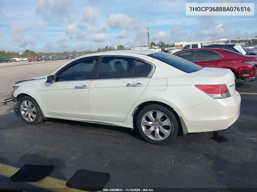 1HGCP36888A076516 2008 Honda Accord 3.5 Ex-L