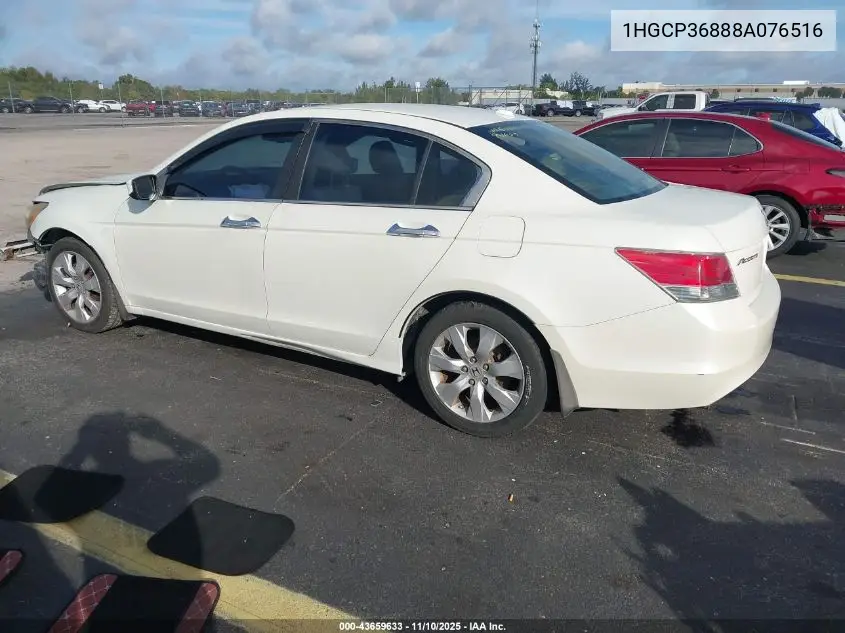 1HGCP36888A076516 2008 Honda Accord 3.5 Ex-L