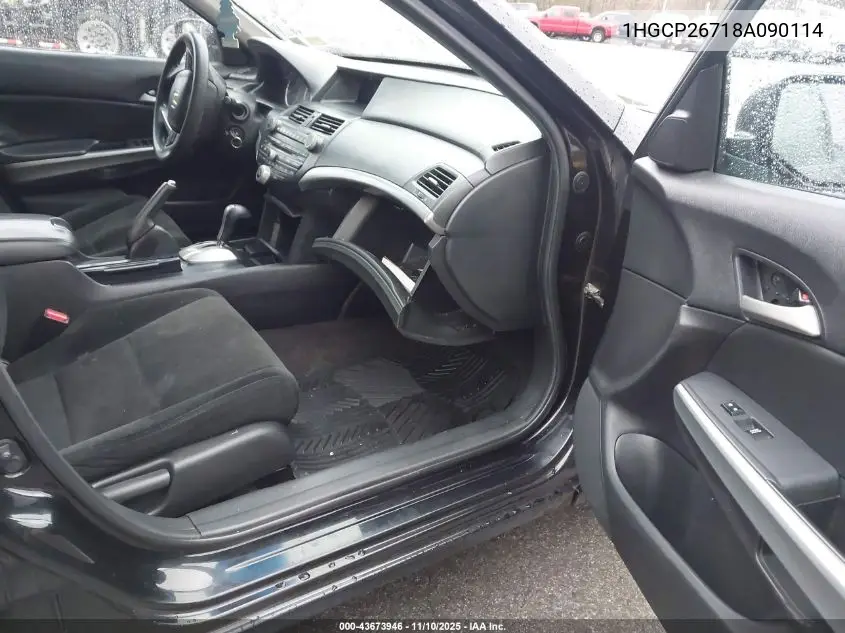 1HGCP26718A090114 2008 Honda Accord 2.4 Ex