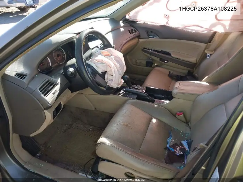 1HGCP26378A108225 2008 Honda Accord 2.4 Lx
