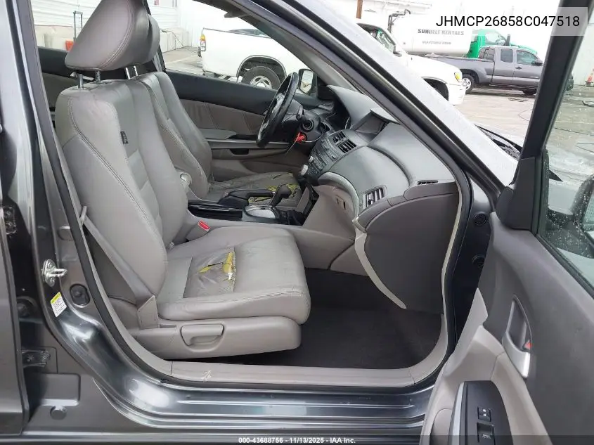 JHMCP26858C047518 2008 Honda Accord 2.4 Ex-L
