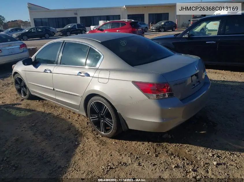 JHMCP26368C013169 2008 Honda Accord 2.4 Lx