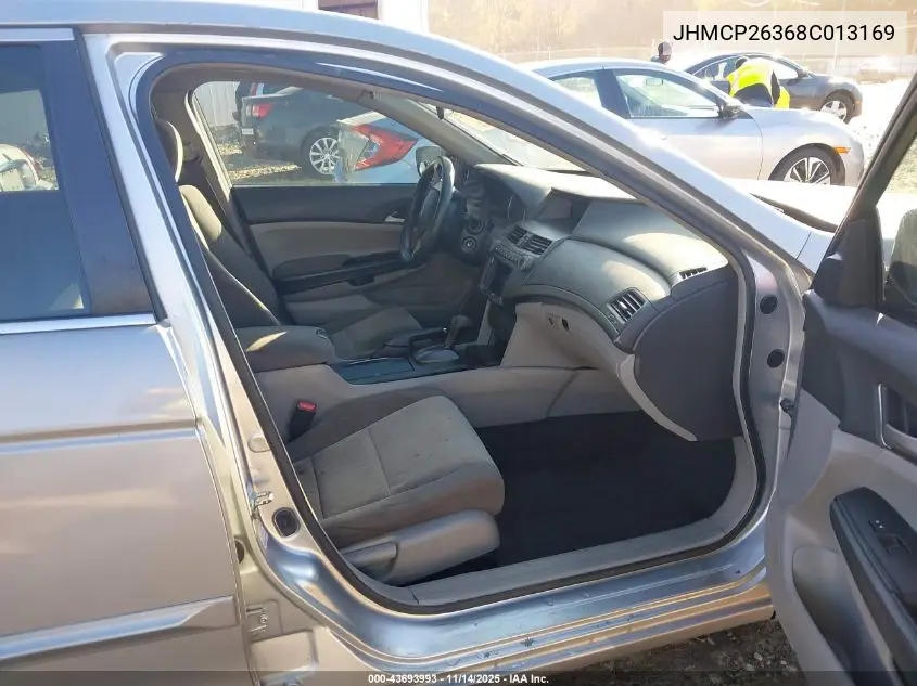 JHMCP26368C013169 2008 Honda Accord 2.4 Lx