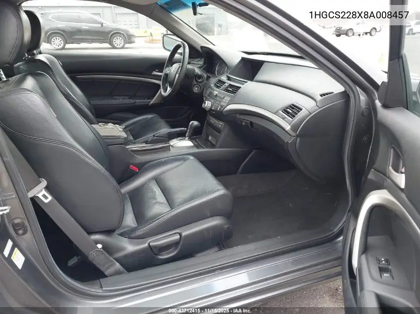 1HGCS228X8A008457 2008 Honda Accord 3.5 Ex-L