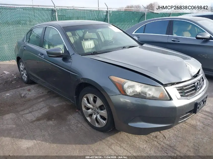 JHMCP26838C069842 2008 Honda Accord 2.4 Ex-L