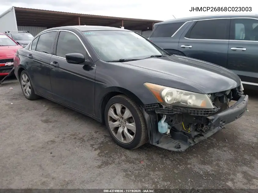 JHMCP26868C023003 2008 Honda Accord 2.4 Ex-L