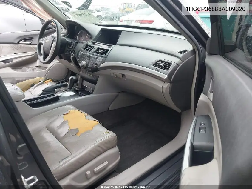 1HGCP36888A009320 2008 Honda Accord 3.5 Ex-L