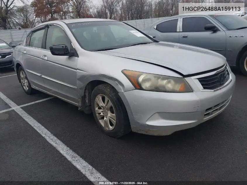 1HGCP26488A159113 2008 Honda Accord 2.4 Lx-P