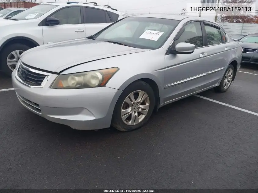 1HGCP26488A159113 2008 Honda Accord 2.4 Lx-P