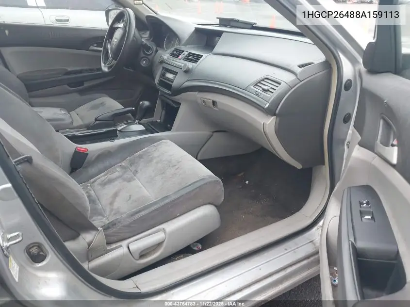 1HGCP26488A159113 2008 Honda Accord 2.4 Lx-P