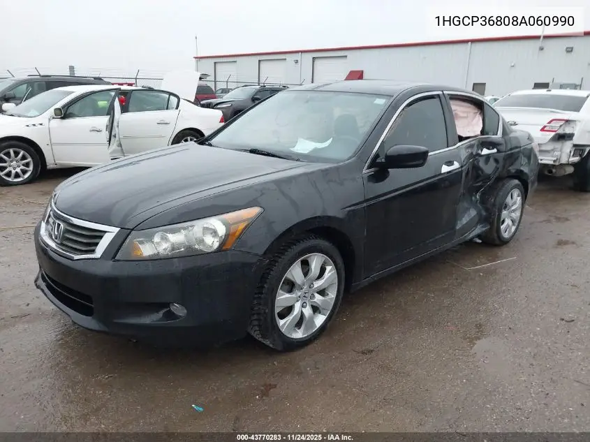 1HGCP36808A060990 2008 Honda Accord 3.5 Ex-L