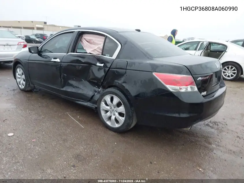 1HGCP36808A060990 2008 Honda Accord 3.5 Ex-L