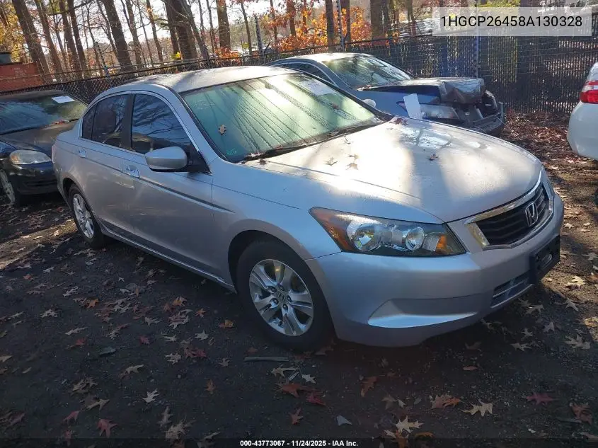 1HGCP26458A130328 2008 Honda Accord 2.4 Lx-P