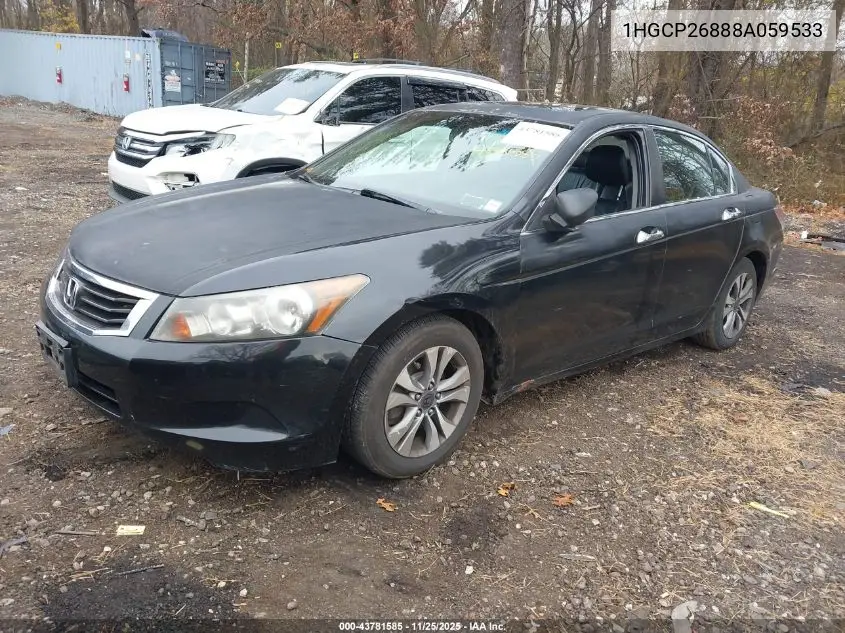 1HGCP26888A059533 2008 Honda Accord 2.4 Ex-L