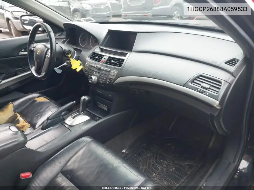1HGCP26888A059533 2008 Honda Accord 2.4 Ex-L