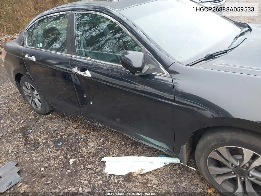 1HGCP26888A059533 2008 Honda Accord 2.4 Ex-L