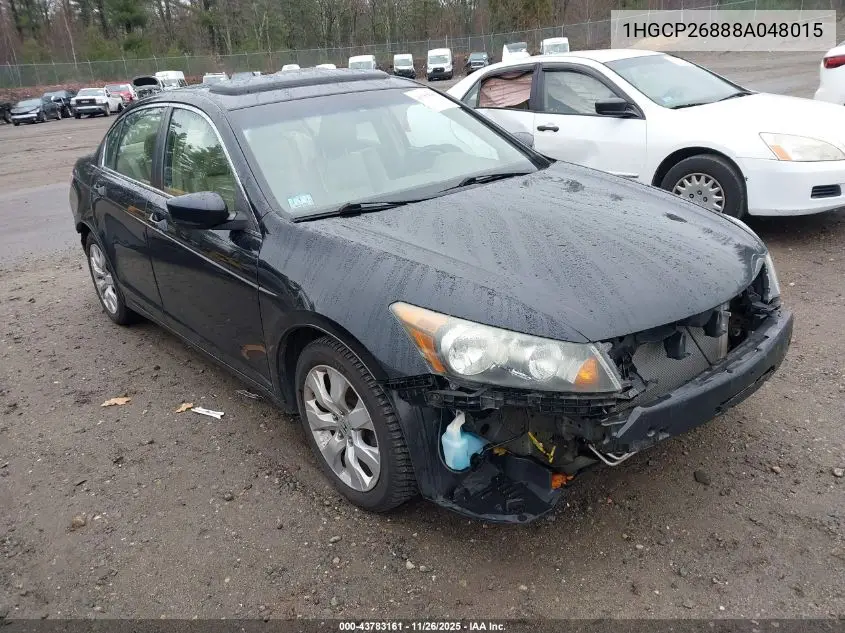 1HGCP26888A048015 2008 Honda Accord 2.4 Ex-L