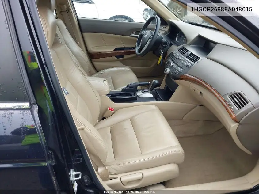 1HGCP26888A048015 2008 Honda Accord 2.4 Ex-L
