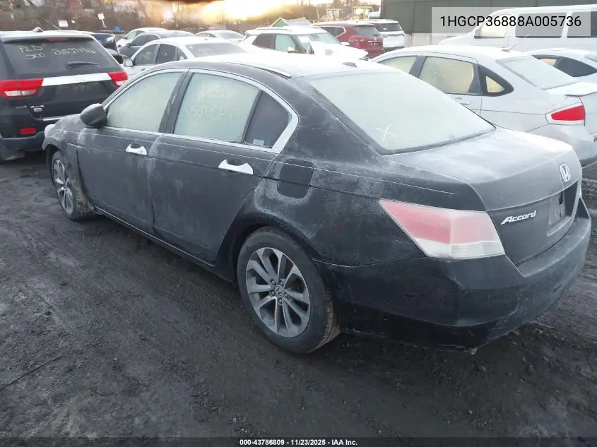 1HGCP36888A005736 2008 Honda Accord 3.5 Ex-L