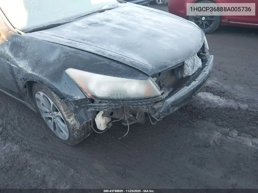 1HGCP36888A005736 2008 Honda Accord 3.5 Ex-L