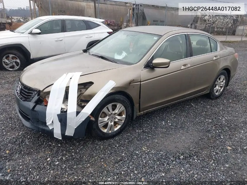 1HGCP26448A017082 2008 Honda Accord 2.4 Lx-P