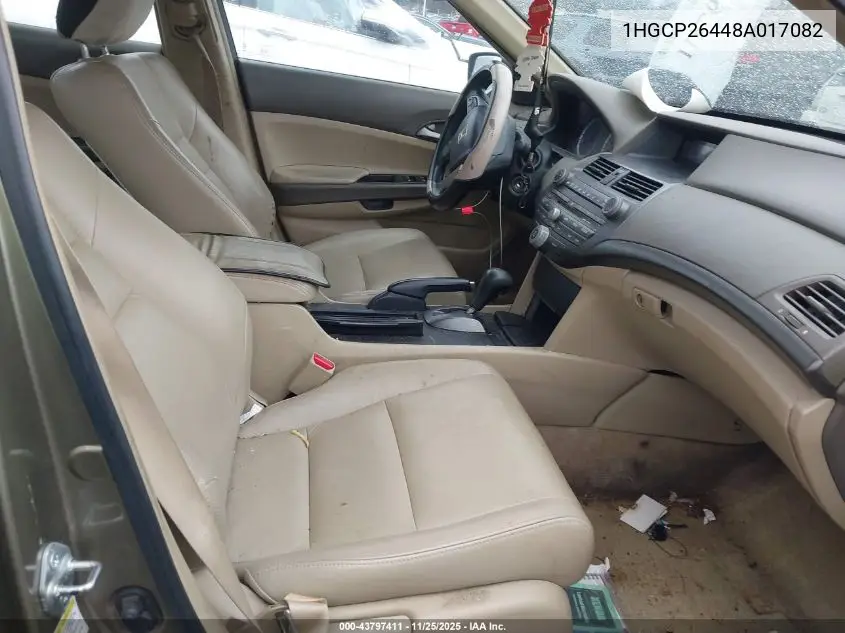 1HGCP26448A017082 2008 Honda Accord 2.4 Lx-P