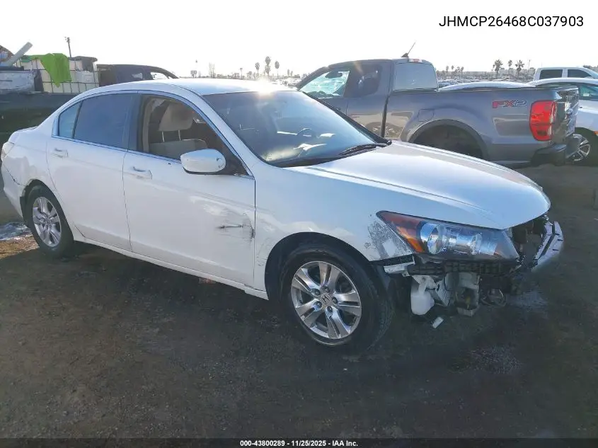 JHMCP26468C037903 2008 Honda Accord 2.4 Lx-P