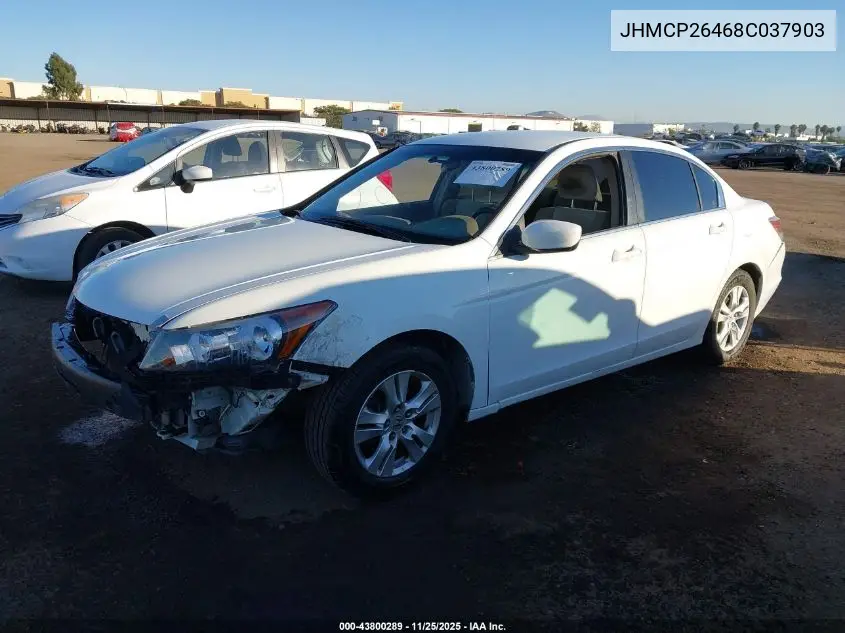 JHMCP26468C037903 2008 Honda Accord 2.4 Lx-P