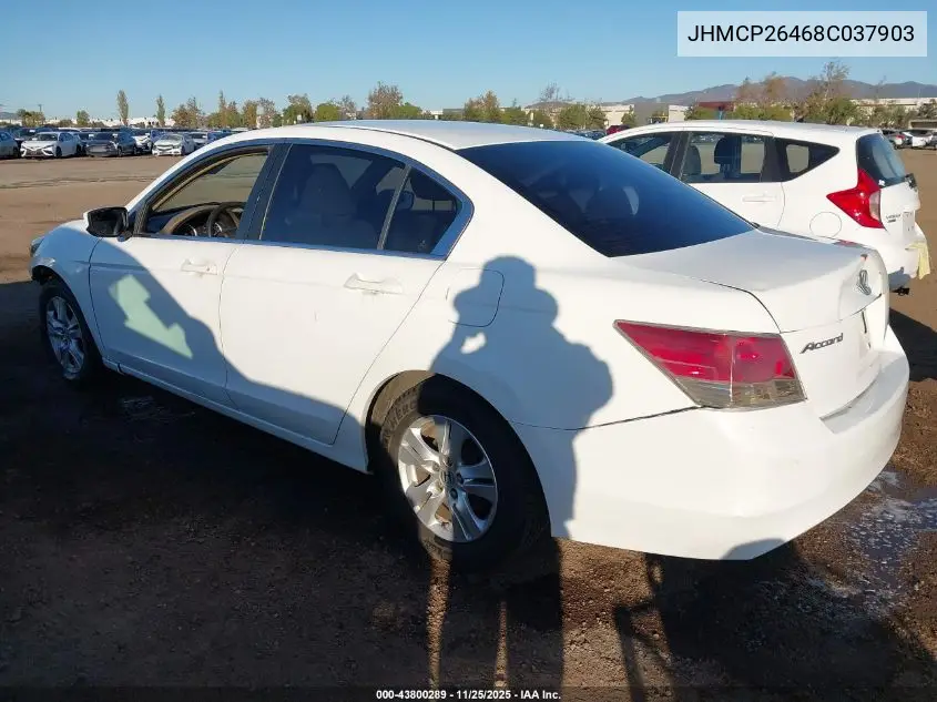JHMCP26468C037903 2008 Honda Accord 2.4 Lx-P
