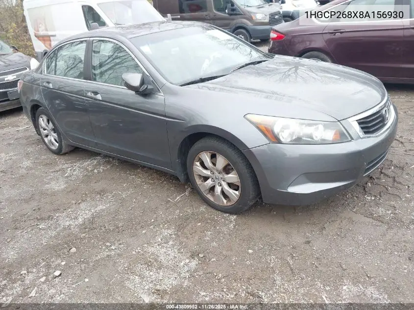 1HGCP268X8A156930 2008 Honda Accord 2.4 Ex-L