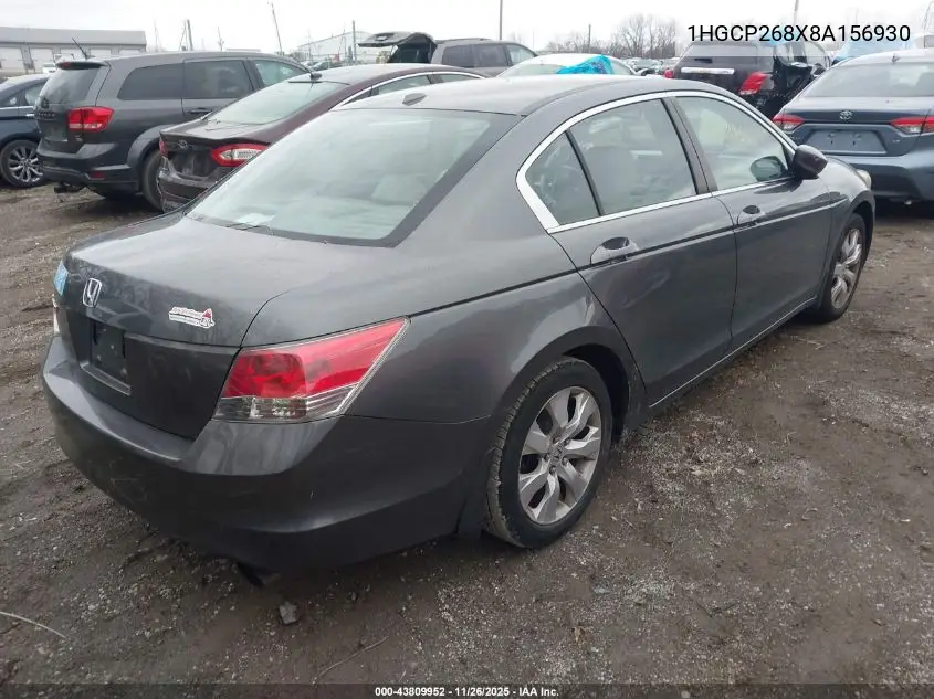 1HGCP268X8A156930 2008 Honda Accord 2.4 Ex-L