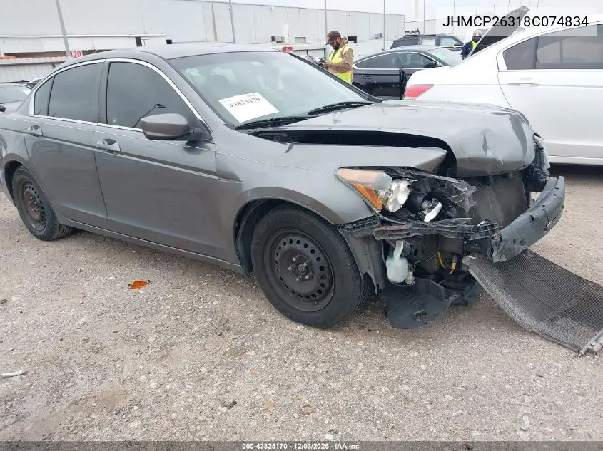 JHMCP26318C074834 2008 Honda Accord 2.4 Lx