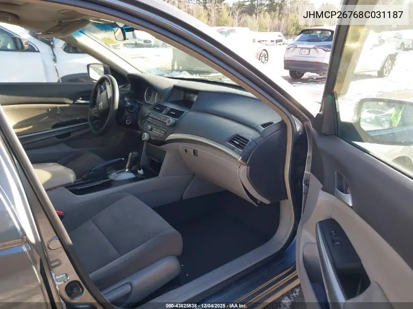 JHMCP26768C031187 2008 Honda Accord 2.4 Ex