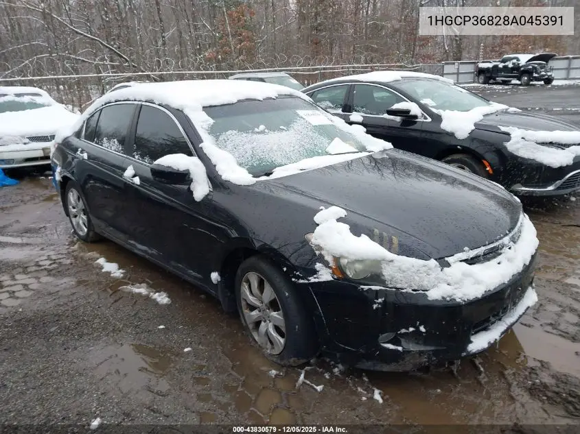 1HGCP36828A045391 2008 Honda Accord 3.5 Ex-L