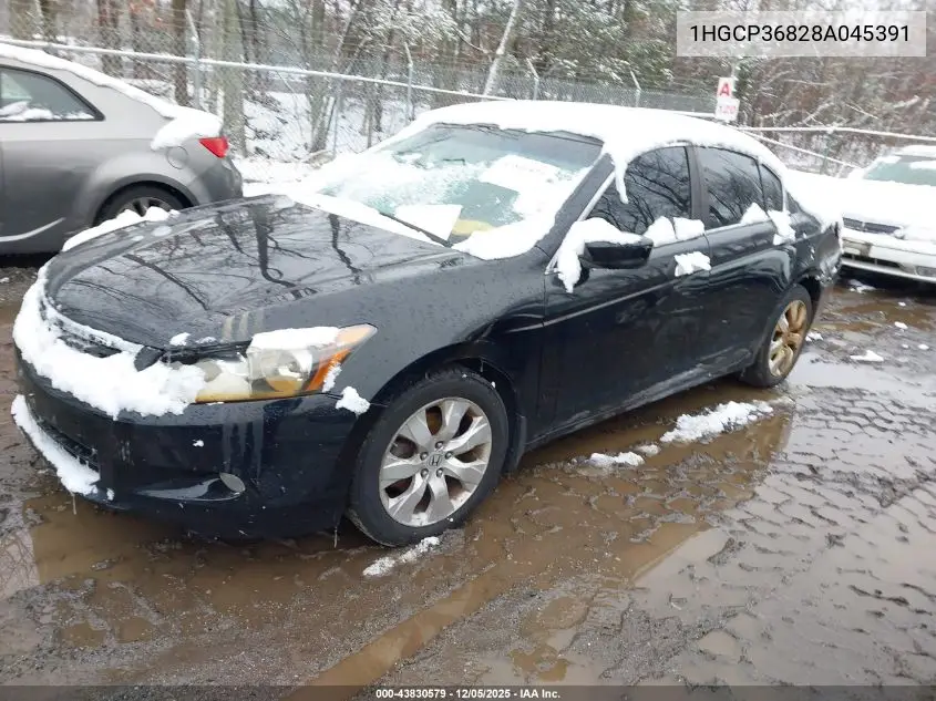 1HGCP36828A045391 2008 Honda Accord 3.5 Ex-L