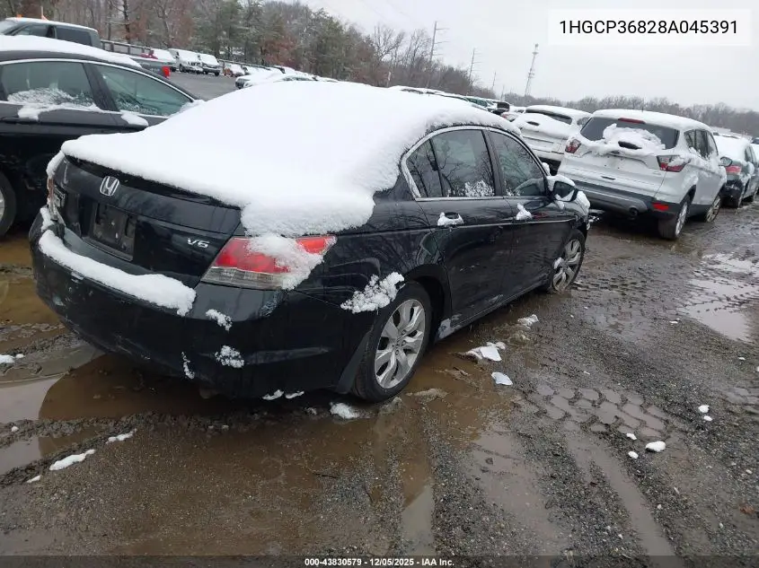 1HGCP36828A045391 2008 Honda Accord 3.5 Ex-L