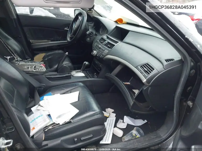 1HGCP36828A045391 2008 Honda Accord 3.5 Ex-L
