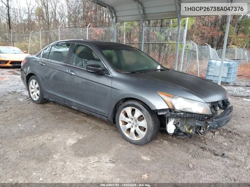 1HGCP26738A047376 2008 Honda Accord 2.4 Ex