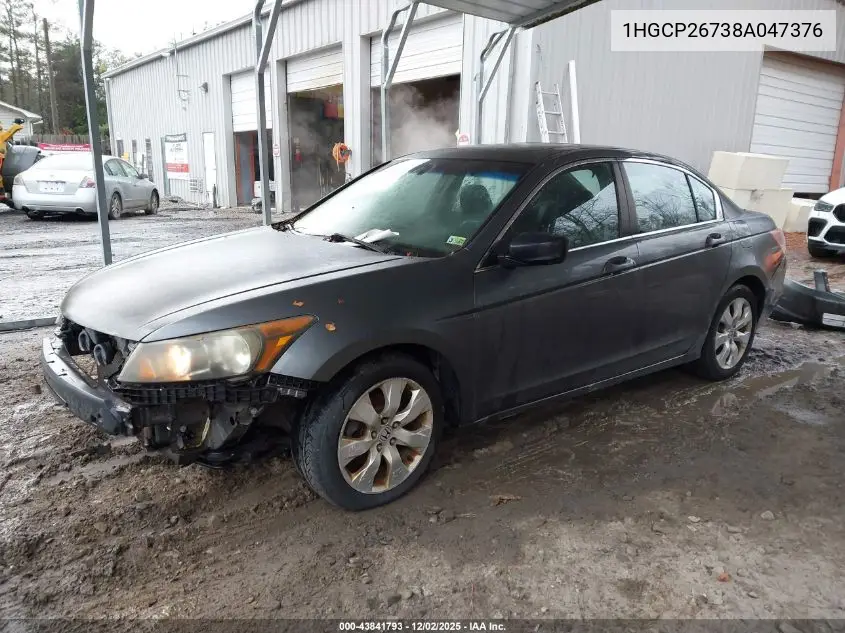 1HGCP26738A047376 2008 Honda Accord 2.4 Ex