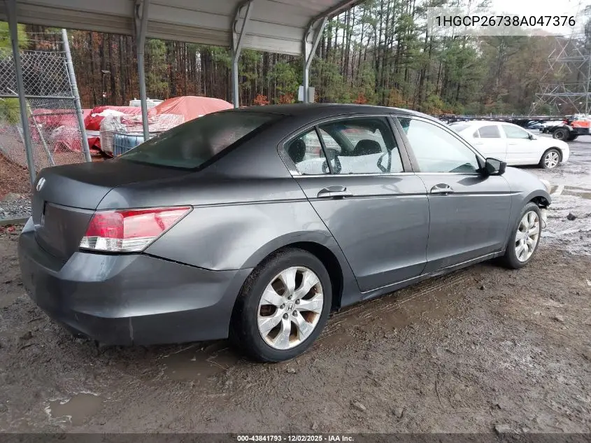 1HGCP26738A047376 2008 Honda Accord 2.4 Ex