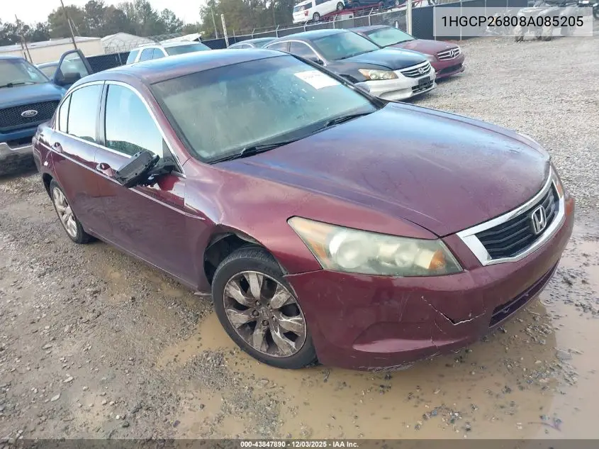 1HGCP26808A085205 2008 Honda Accord 2.4 Ex-L