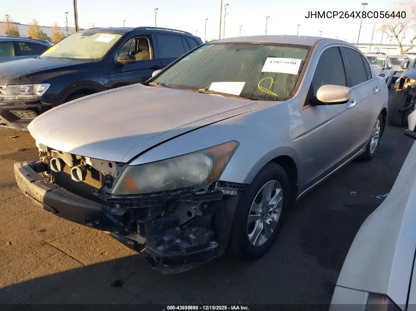JHMCP264X8C056440 2008 Honda Accord 2.4 Lx-P