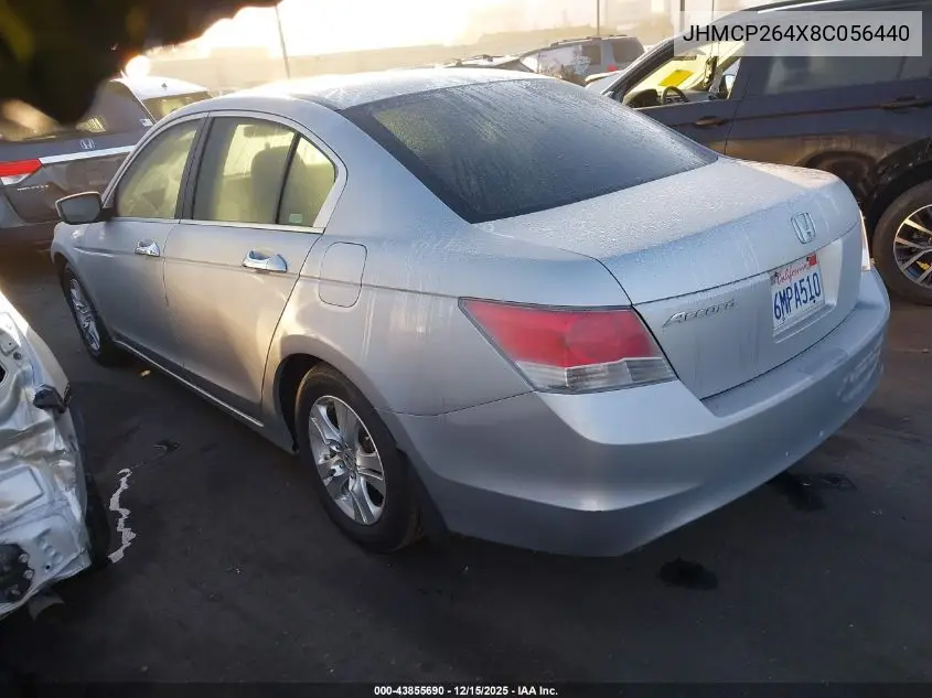 JHMCP264X8C056440 2008 Honda Accord 2.4 Lx-P