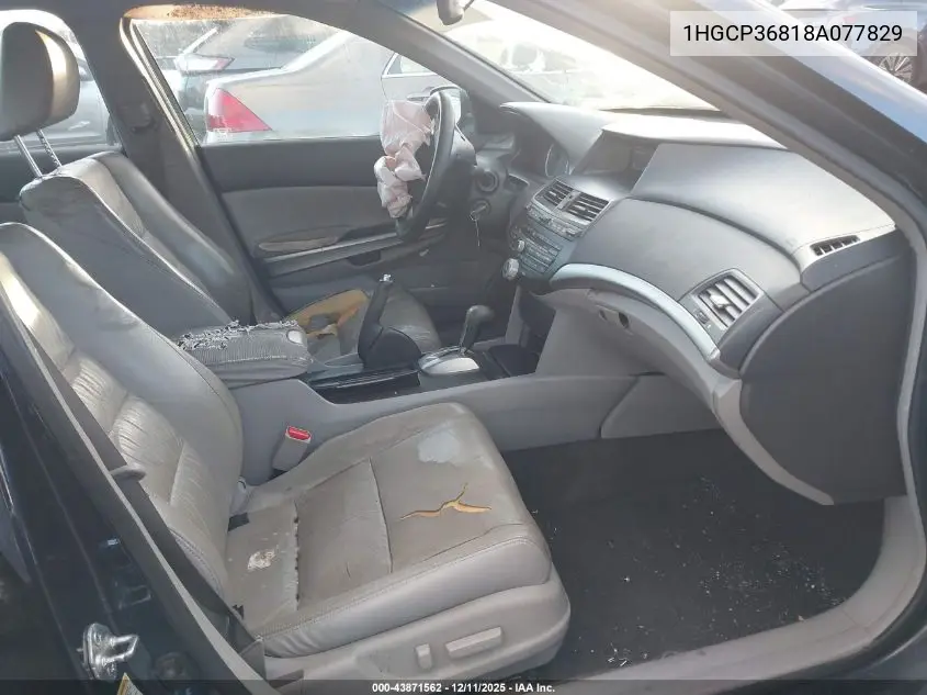 1HGCP36818A077829 2008 Honda Accord 3.5 Ex-L