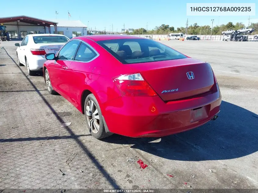 1HGCS12768A009235 2008 Honda Accord 2.4 Ex