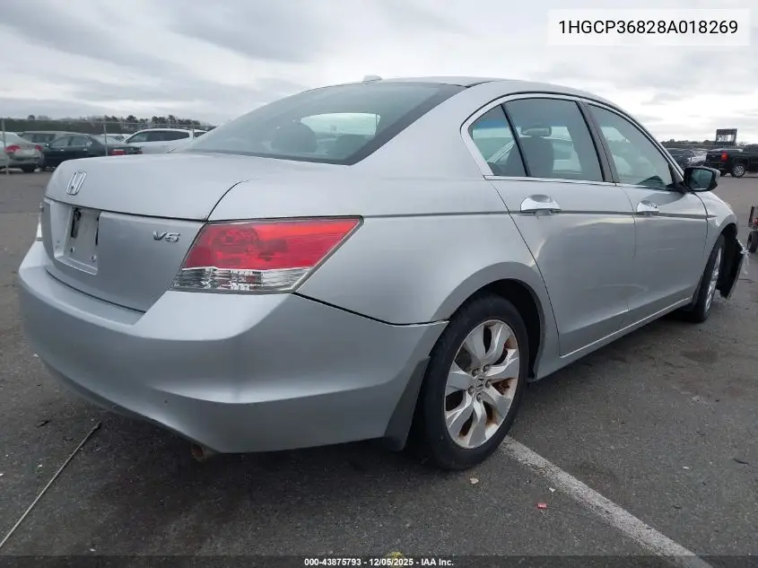1HGCP36828A018269 2008 Honda Accord 3.5 Ex-L