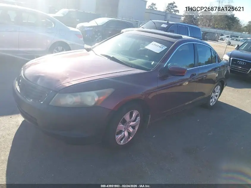 1HGCP26878A125621 2008 Honda Accord 2.4 Ex-L